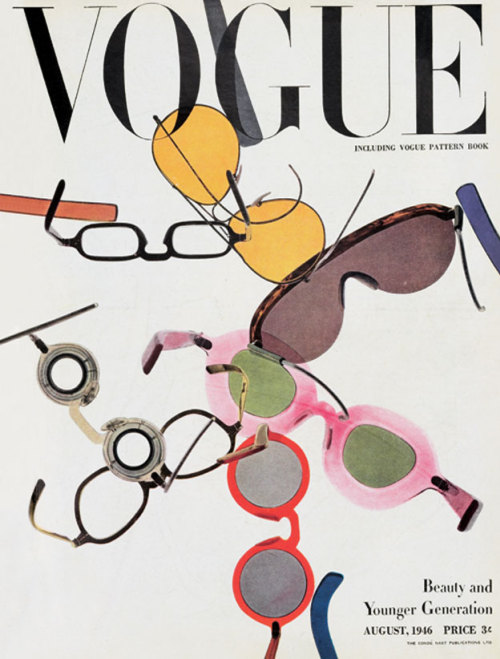 Cover of Vogue UK, August 1946. Source