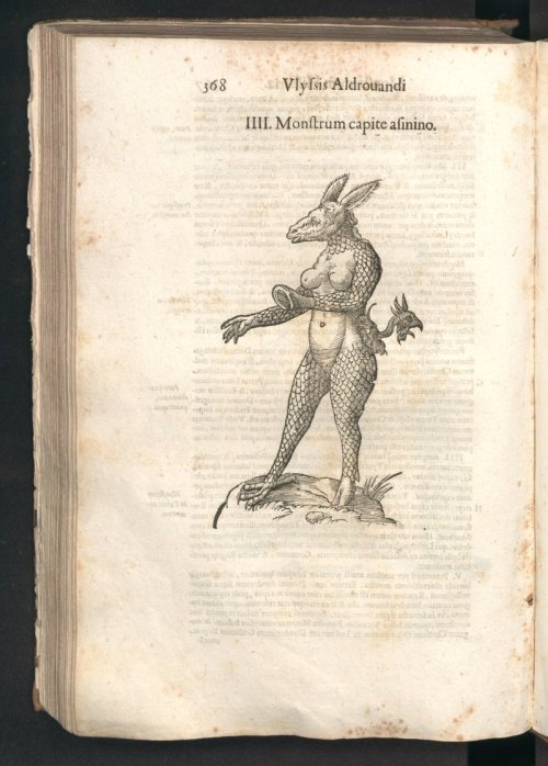 verycooltrash:Ulisse Aldrovandi, Monstrorum historia cum Paralipomenis historiae omnium animalium (1