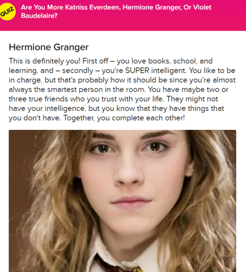 Hermione Used To Be My Role Model, Growing Up. Now I Wish JKR Didn't Suck So Much... :(
