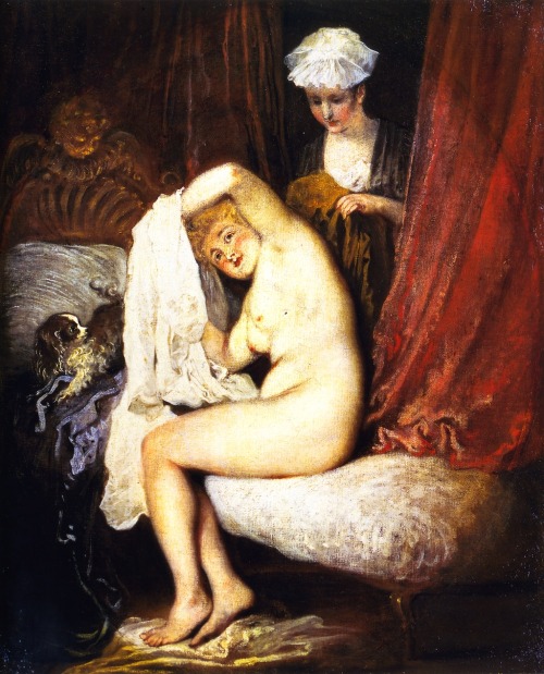 Porn Pics The Toilette Jean-Antoine Watteau - circa