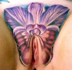 largelabiaproject:  Email Submission: Hi, I found your blog and I think it is amazing. I had my whole vulva and pubic mound tattooed about two years ago and had it turned into the beautiful flower it is.