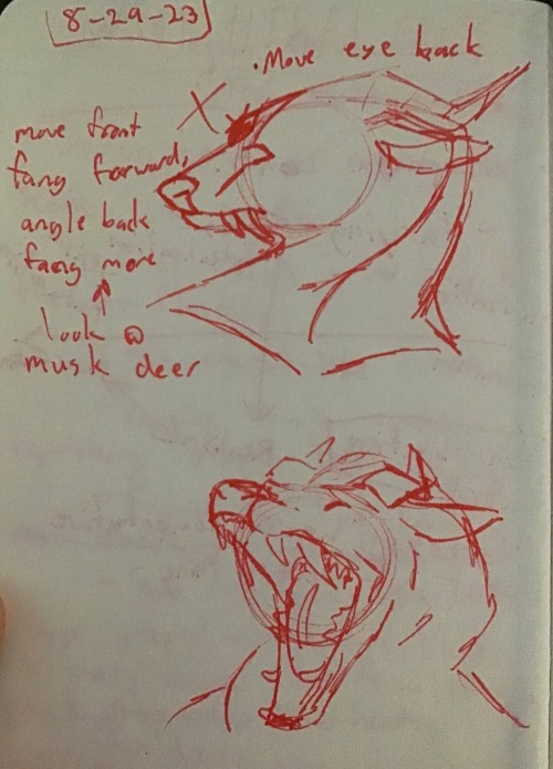 A Sketch From Yesterday, Plus Todays Sketches And Notes To Myself, All Done While Waiting For Classes