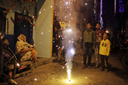 fotojournalismus:  Diwali 2015 in India 