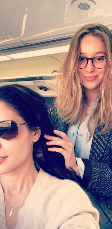 alyciadebnamarryme: themercedesmason Train ride back to LA…we are going on 2 hours of sl