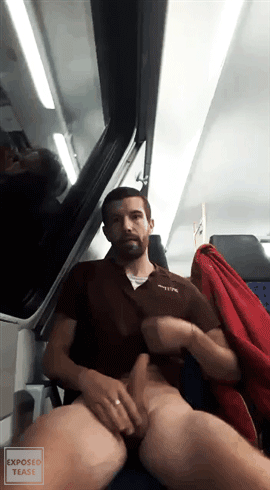 exposedtease:    On the Train|Exposedtease (Watch Here)   