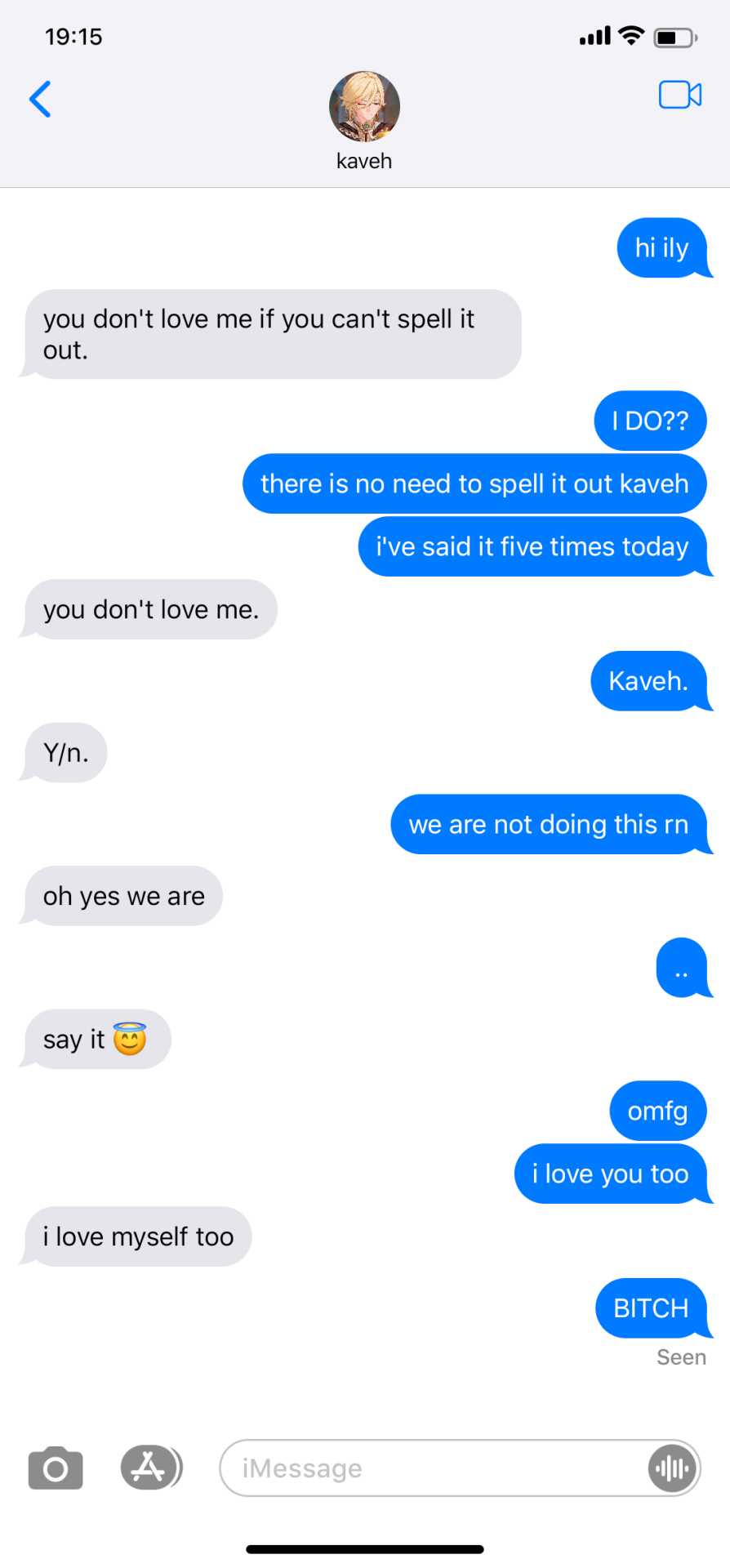 RANDOM TEXTS WITH THEM (1) Genshin Impact