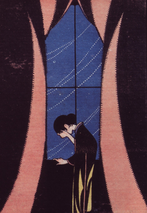 japaneseaesthetics:Japanese book cover, 1922