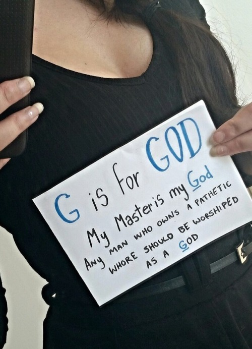 wandering-darkly:G is a for Good Girl.