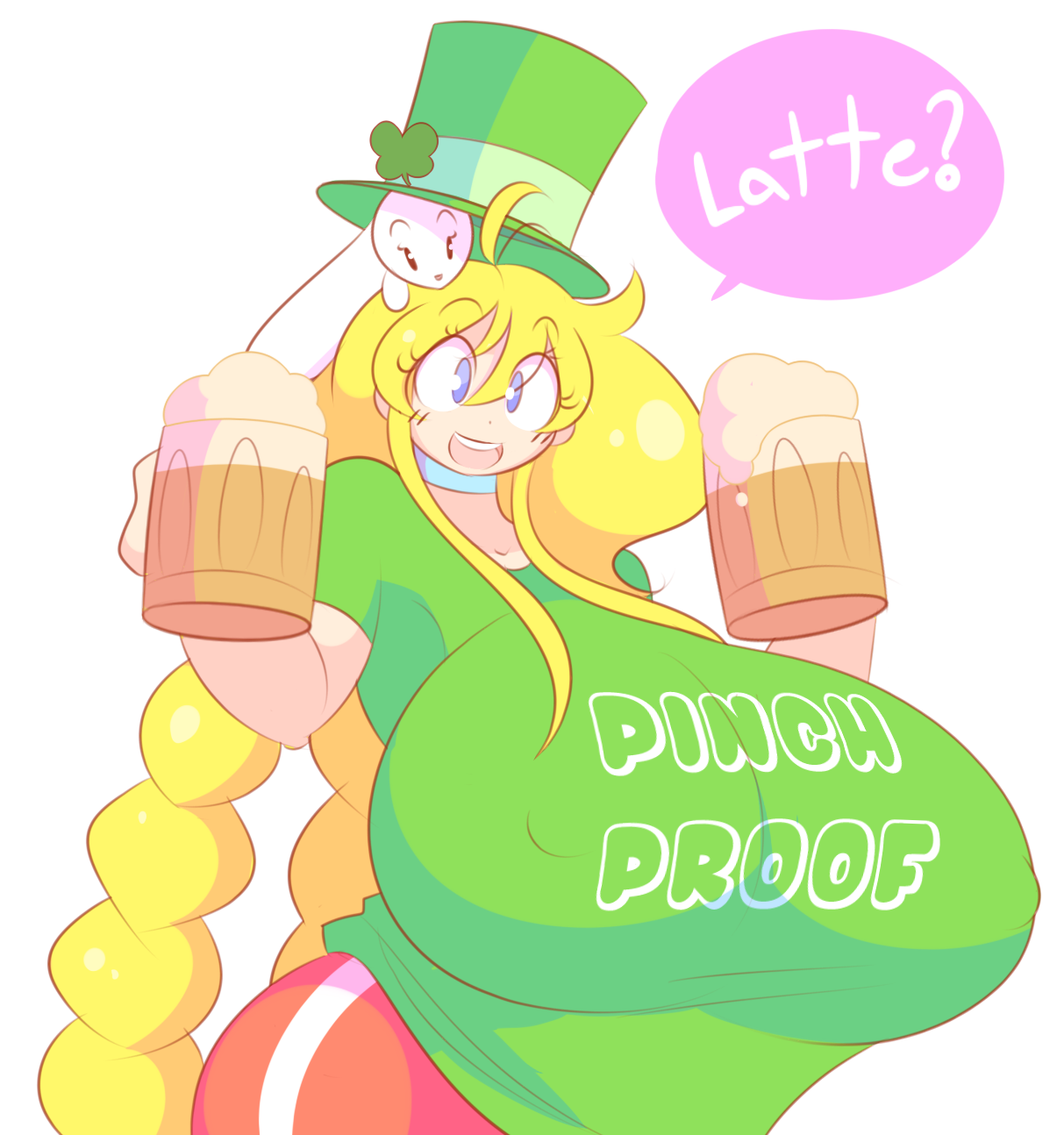 theycallhimcake:  It takes two pints of coffee to make that girl smile. Happy St.