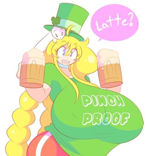 theycallhimcake:  It takes two pints of coffee to make that girl smile. Happy St. Paddy’s Day!