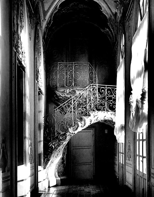 gothbutterfly:Rococo-style staircase - Palazzo Biscari, Catania, Sicily, Italy