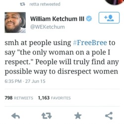 siddharthasmama:  to disrespect *Black women.