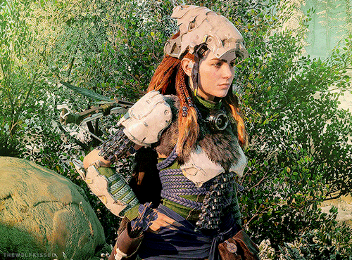 thewolfkissed:HORIZON ZERO DAWN (2017) dev. Guerrilla Games ↳ Nora Lookout Outfit (mod)