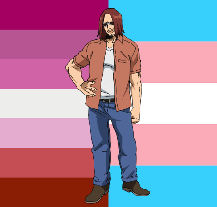 Our love is pure. love is beautiful. — Today's trans lesbian is: Kenji “ Hikiishi...