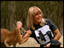 l00k4tm4m45c415: Cory Everson in Australia (part 1) - Spending time with kangaroos