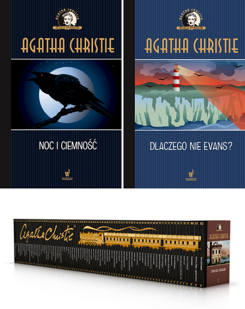 poirott:Agatha Christie book covers [5/?] → Polish edition of Poirot, Miss Marple, Tommy and Tuppenc