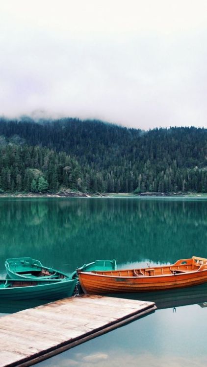 Lake, nature, pier, trees, boat, 720x1280 wallpaper @wallpapersmug : http://ift.tt/2FI4itB - http://