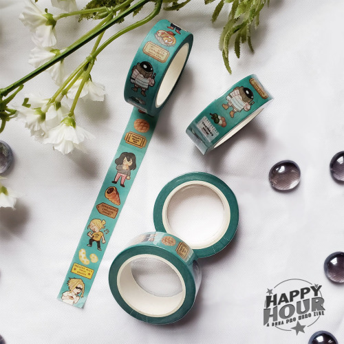 PRODUCTION UPDATE!WASHAAA!! Our Washi Tape is here!Everything’s coming together, and shipping is rig