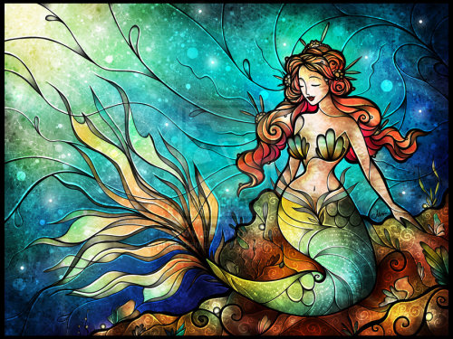 The Serene Siren by mandiemanzano