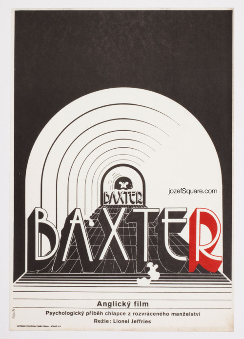 jozefsquare: (via Movie Poster - Baxter!, Zdeněk Ziegler, 1975)