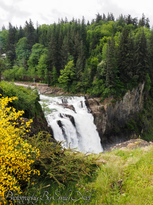 Snoqualmie Falls, in my home-town of Snoqualmie, Washington. <3