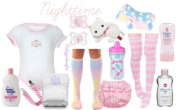 babygirloutfits:  A more ABDL nighttime outfit! If you guys have any positive criticism I’m open 💖💖