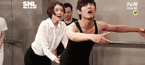 kpopcorngifs:  SNL Korea S4 ep15 - Lee Joon 