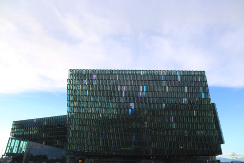 Harpa Concert Hall in Reykjavik.EyeAmerica - 6D - 2016
