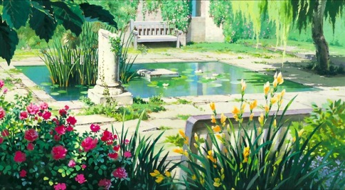 ghibli-collector:The Floral Art Of Studio Ghibli