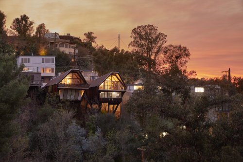 7149 Woodrow Wilson Drive, Hollywood, Los Angeles, California,Iconic “Boathouse” by architect Harry 