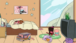 lilcatmagic:  I love neko atsume like too much so neko atsume and steven universe!! 