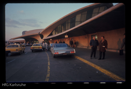 Eero Saarinen, TWA Terminal, JFK, 1962. Photography by Heinrich Klotz, the founding director of the 