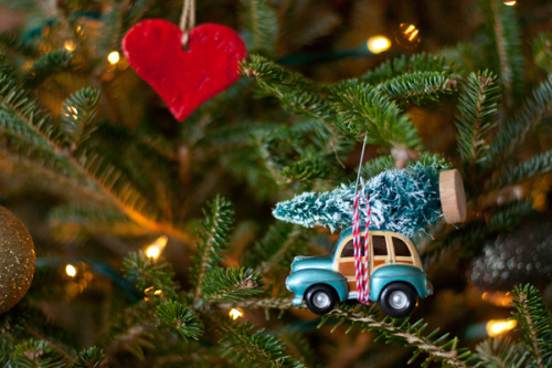 DIY Easy Tree on Car Ornament Tutorial from This Heart of Mine here.  