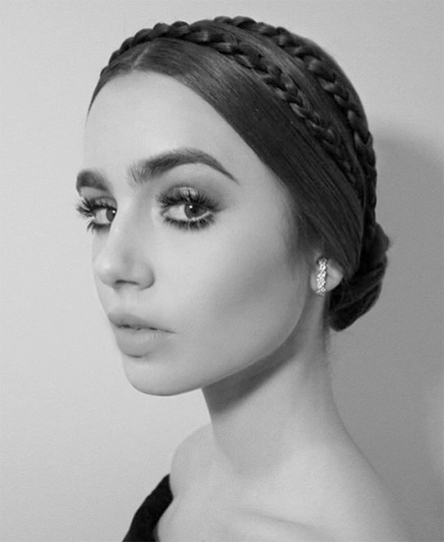 Lily Collins by  Gregory Russell for the Governor’s Awards