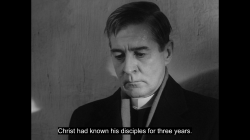 diegolunagf:Winter Light (1963), dir. Ingmar