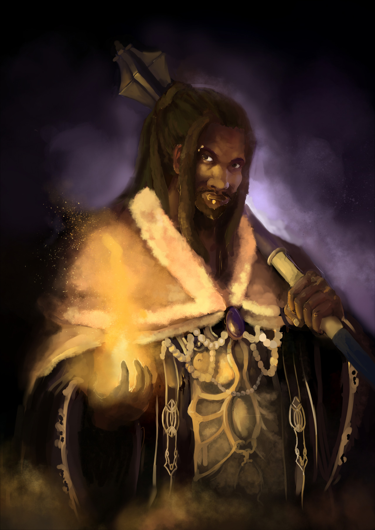 itsthemothman:
“ The mysterious undead Cleric Woolsworth. Woolie’s Dark souls 2 character
”