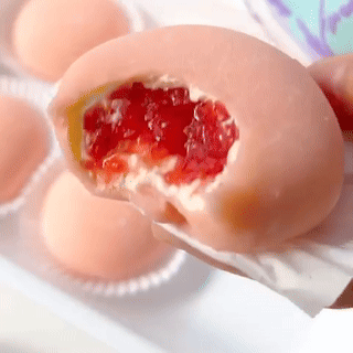 Strawberry Mochi