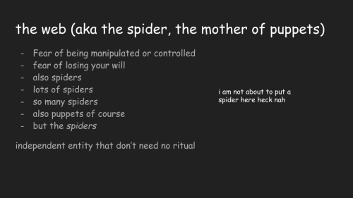 I Finally Did That Entities Powerpoint! (more Slides Beneath The Cut)