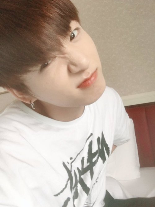 Jungkook In White Shirts + Red Lips