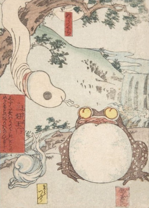 shungagallerycom - Who is this giant toad in this crazy shunga...