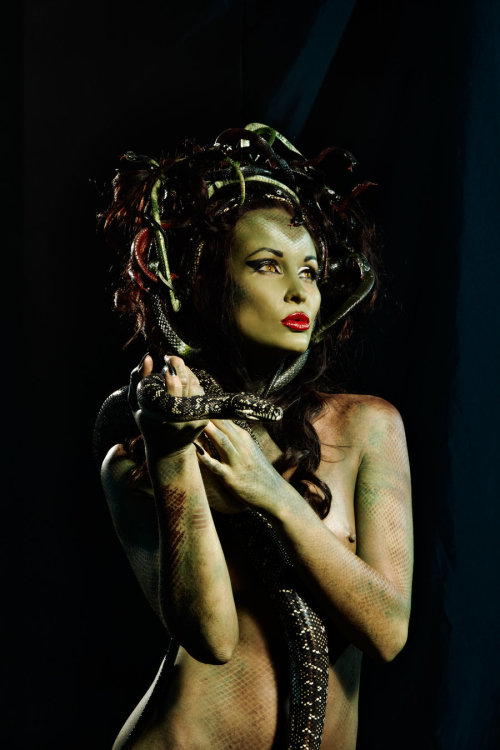 XXX ubernoir:  medusa by stanbÂ   photo