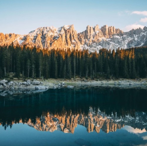 goingoutdoor:Karersee, Veneto, ItalyThis is a place wear I would go for serenity