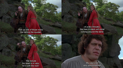 Movie: The Princess Bride [1987] Directed By: Rob Reiner Movie Poster: The Princess Bride Trailer: T