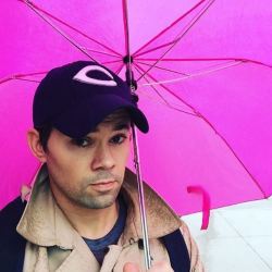 matchingvnecks:    andrewrannells Yes, I just bought a pink umbrella. And I couldn’t be happier about it.   