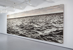 hoodrichnigga:  likeafieldmouse:  Yoan Capote - Isla (Seascape) (2010) - Oil, nails and fish hooks on jute on plywood  this is ridiculously sick. 