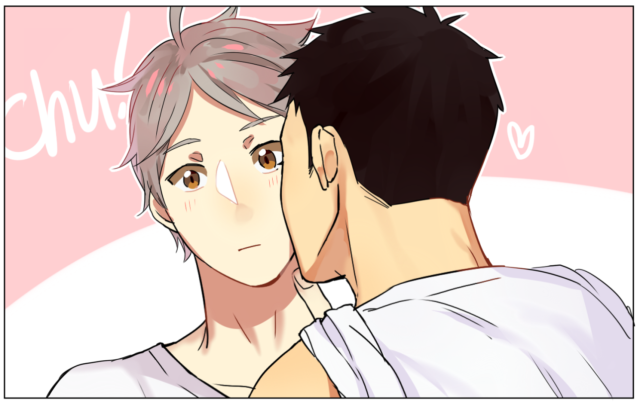 0u0b:  Smooth move, Sawamura…Happy Valentine’s Day!! 