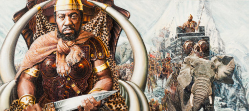 kemetic-dreams:  bigclitblackwomen:sancophaleague:When you hear Hannibal now people automatically think of the fictional movie character that was a cannibal due to pop culture, but long before that, Hannibal Barca gave the name its legacy. Hannibal Barca