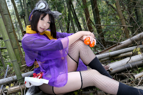Cute Cosplay Girl Higurashi Rin (Kitsune-Chan) 1-30