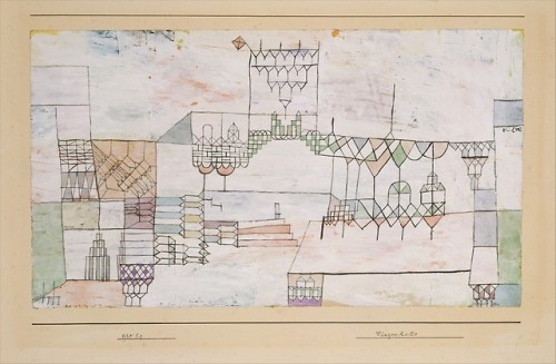 met-modern-art:Great Hall for Singers by Paul Klee, Modern and Contemporary ArtThe Berggruen Klee Co