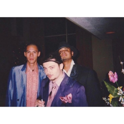 daftpunkunmasked: Guy-Manuel, Neil Aline & BearWho? on the set of the Daft Punk ‘Burnin’ video s